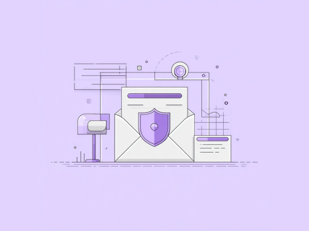 Tippen auf Laptop - Domain-Sicherheitsanalyse