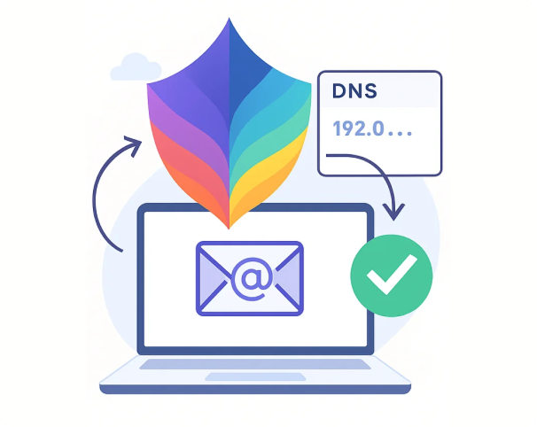 Applicazione DMARCFlow su un portatile