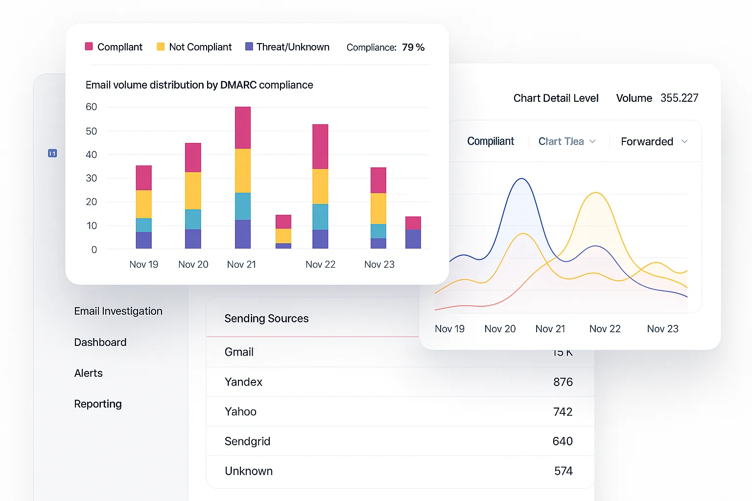 DMARC record checker tool interface
